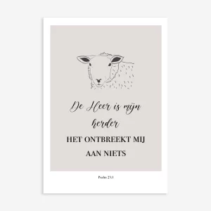 A4 Poster - Psalm 23